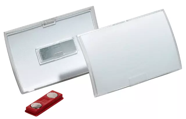 Een Badge Durable 8212 Click Fold met magneet 40x75mm koop je bij MV Kantoortechniek B.V.
