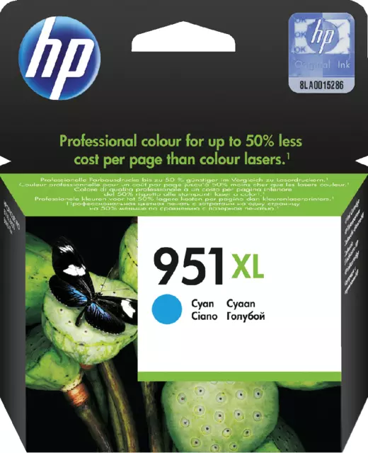 Een Inktcartridge HP CN046AE 951XL blauw koop je bij MegaOffice