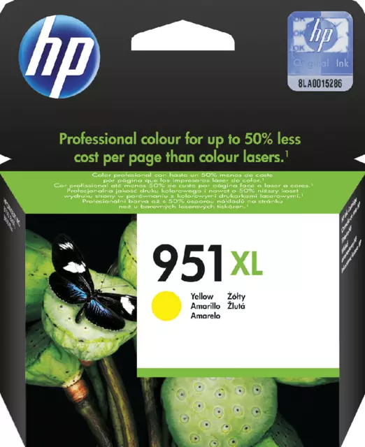 Buy your Inktcartridge HP CN048AE 951XL geel at QuickOffice BV