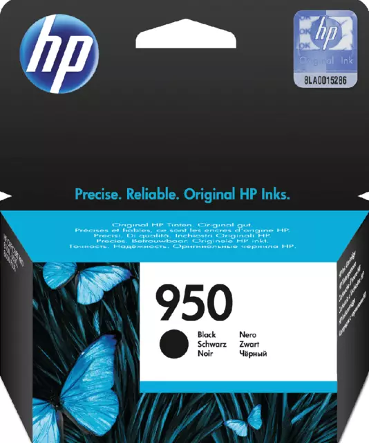 Een Inktcartridge HP CN049AE 950 zwart koop je bij Klik Office BV