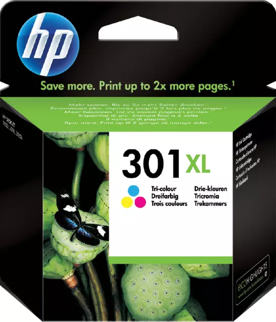 Buy your Inktcartridge HP CH564EE 301XL kleur at QuickOffice BV