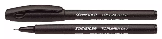 Een Fineliner Schneider 967 0.4mm zwart koop je bij L&N Partners voor Partners B.V.