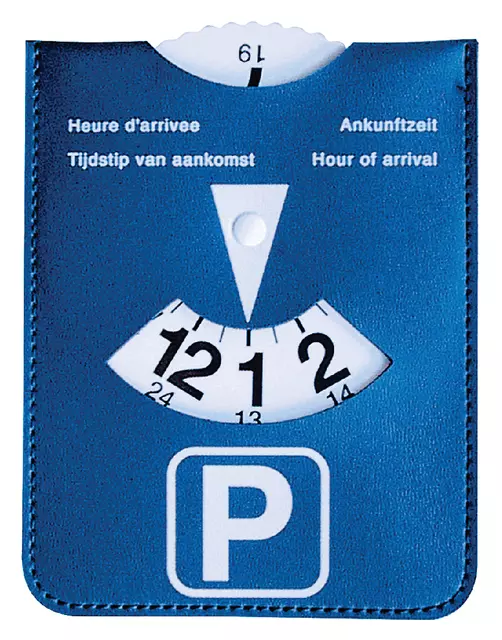 Een Parkeerschijf blauw koop je bij EconOffice