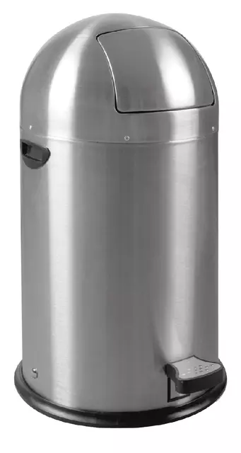 Een Afvalbak EKO Kickcan 33 liter mat RVS koop je bij L&N Partners voor Partners B.V.