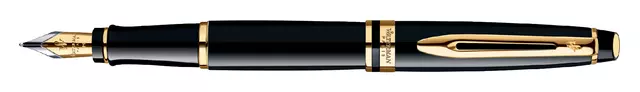 Een Vulpen Waterman Expert black lacquer GT fijn koop je bij EconOffice