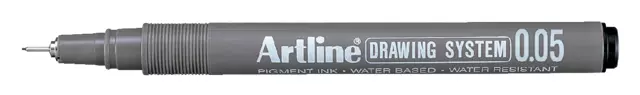 Fineliner Artline technisch 0.05mm zwart