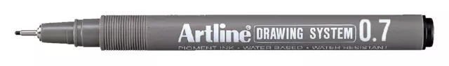 Fineliner Artline technisch technisch 0.7mm zwart