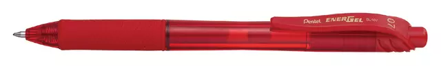 Een Gelschrijver Pentel BL107 Energel-X medium rood koop je bij KantoorProfi België BV