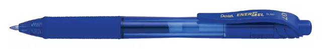 Een Gelschrijver Pentel BL107 Energel-X medium blauw koop je bij Totaal Kantoor Goeree