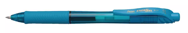 Een Gelschrijver Pentel BL107 Energel-X medium lichtblauw koop je bij KantoorProfi België BV