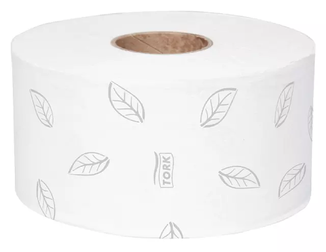 Toiletpapier Tork Mini jumbo T2 premium 3-laags 12x120mtr wit 110255