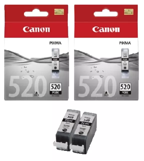 Een Inktcartridge Canon PGI-520 zwart 2x koop je bij Klik Office BV