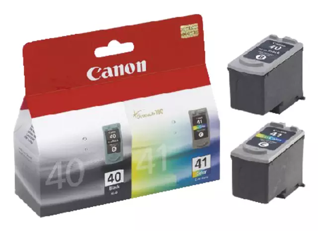 Een Inktcartridge Canon PG-40 + CL-41 zwart + kleur koop je bij Van Hoye Kantoor BV