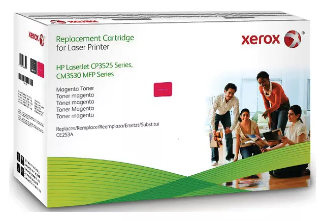 Een Tonercartridge Xerox alternatief tbv HP CE253A 504A rood koop je bij EconOffice