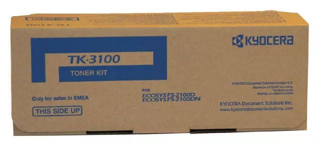 Een Toner Kyocera TK-3100K zwart koop je bij EconOffice
