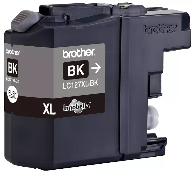 Een Inktcartridge Brother LC-127XLBK zwart koop je bij EconOffice