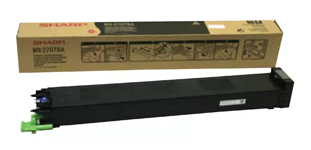 Een Tonercartridge Sharp MX-23GTBA zwart koop je bij Van Leeuwen Boeken- en kantoorartikelen