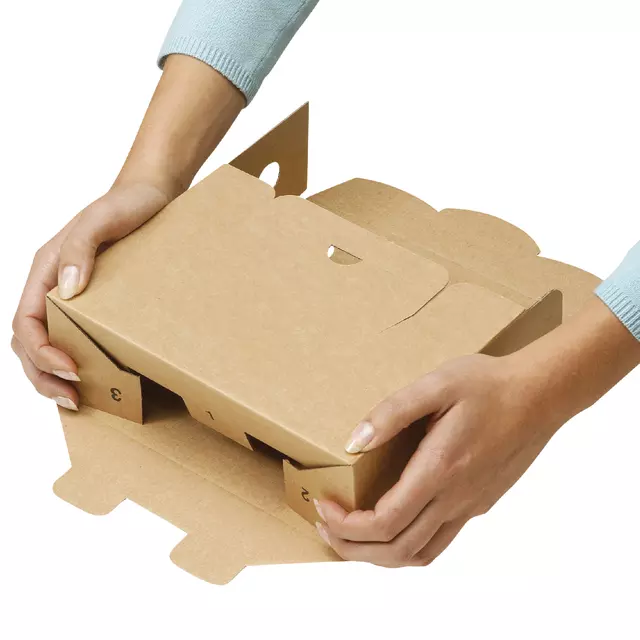 Een Gemeentearchiefdoos Loeff's Jumbo Box 3007 370x255x115mm koop je bij EconOffice