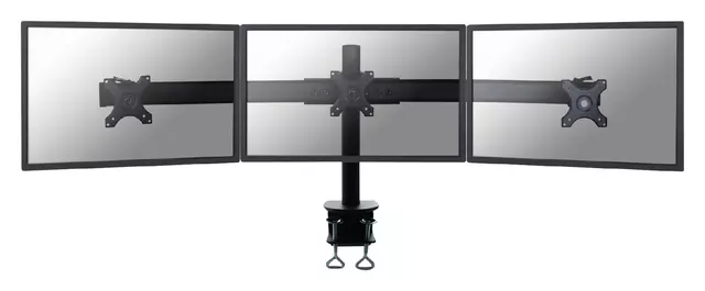 Een Monitorarm Neomounts D700D 3x10-27" met klem zwart koop je bij EconOffice