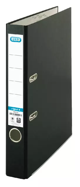 Een Ordner Elba Smart Original A4 50mm karton zwart gewolkt koop je bij Goedkope Kantoorbenodigdheden