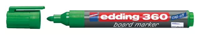 Een Viltstift edding 360 whiteboard rond 1.5-3mm groen koop je bij KantoorProfi België BV
