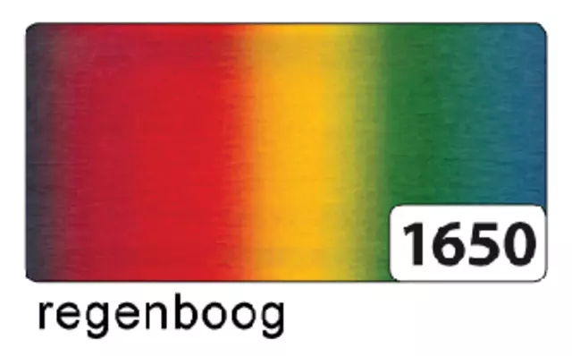 Een Fotokarton Folia 2-zijdig 50x70cm 300gr regenboog koop je bij MV Kantoortechniek B.V.
