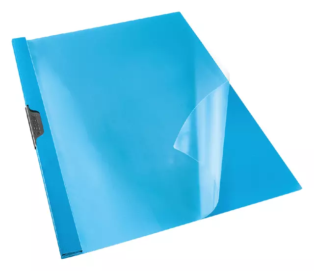 Een Klemmap Esselte Vivida A4 PVC Blauw koop je bij Kantoorvakhandel van der Heijde