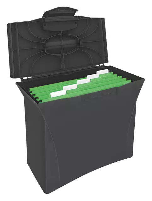 Een Hangmappenkoffer Esselte Vivida zwart koop je bij L&N Partners voor Partners B.V.