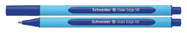 Een Balpen Schneider Slider Edge extra breed blauw koop je bij MV Kantoortechniek B.V.