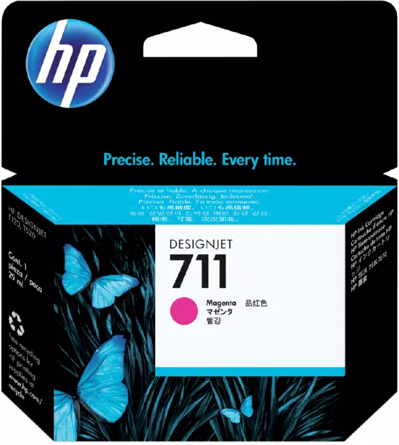 Buy your Inktcartridge HP CZ131A 711 rood at QuickOffice BV