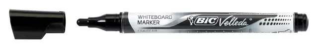 Een Viltstift Bic Velleda liquid whiteboard rond medium zwart koop je bij Van Hoye Kantoor BV