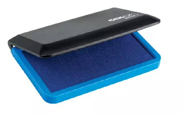 Een Stempelkussen Colop micro 1 9x5cm blauw koop je bij EconOffice
