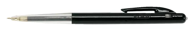 Een Balpen Bic M10 medium zwart blister à 2 stuks koop je bij EconOffice