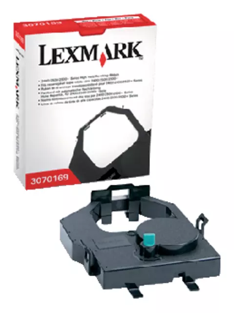 Een Lint Lexmark 3070169 voor 2300 nylon zwart koop je bij NiceSupplies.nl