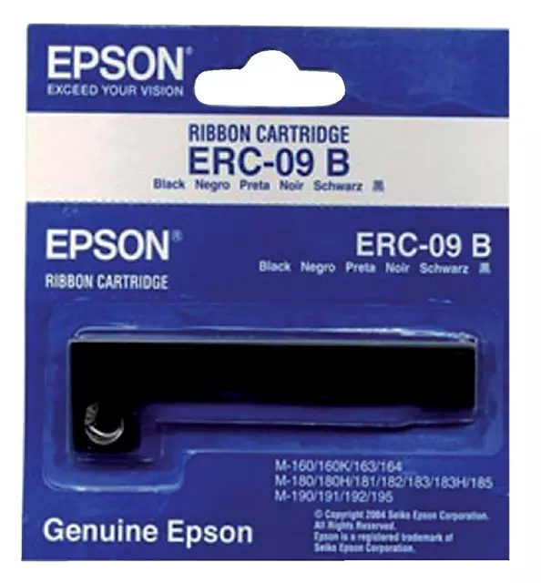 Een Lint Epson S015166 voor ERC09 nylon zwart koop je bij L&N Partners voor Partners B.V.