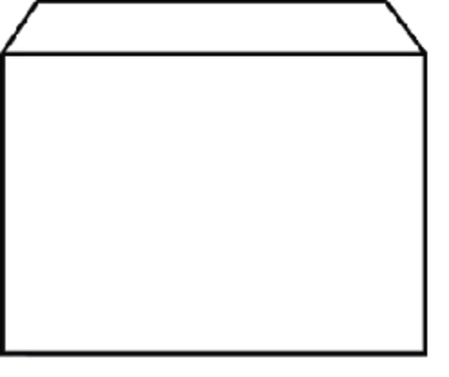 Een Envelop Quantore bank C6 114x162mm zelfklevend wit 50stuks koop je bij KantoorProfi België BV