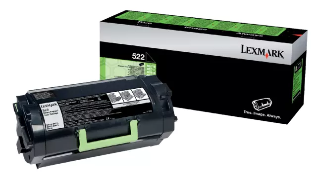 Een Tonercartridge Lexmark 52D2000 prebate zwart koop je bij Goedkope Kantoorbenodigdheden