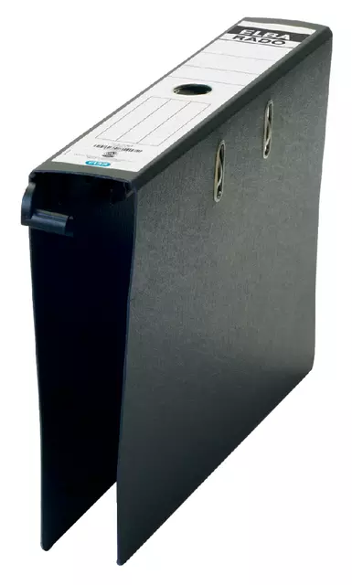 Een Hangordner Elba Rado 75mm karton zwart gewolkt koop je bij EconOffice