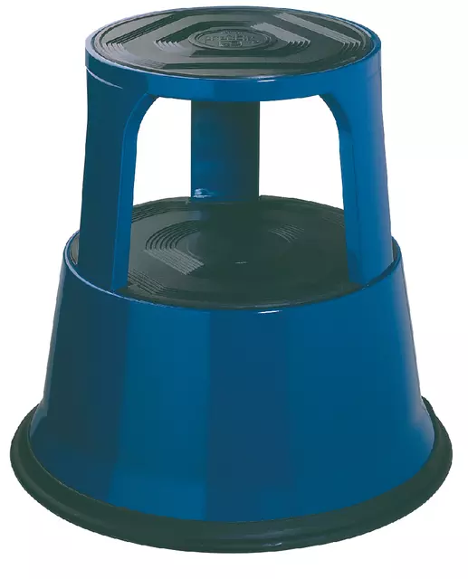 Een Opstapkruk Desq 42cm metaal blauw koop je bij KantoorProfi België BV