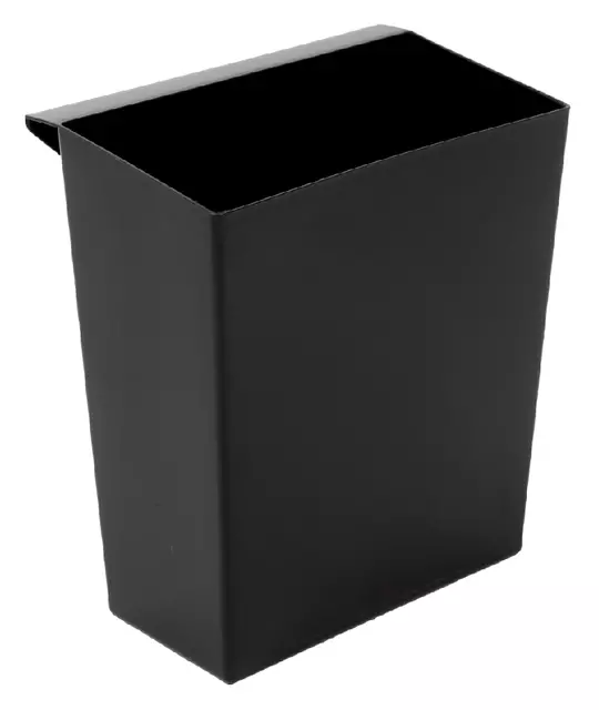 Een Inzetbak voor vierkante tapse papierbak zwart koop je bij EconOffice