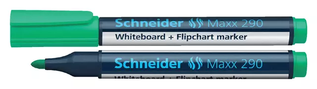Een Viltstift Schneider Maxx 290 whiteboard rond 2-3mm groen koop je bij KantoorProfi België BV