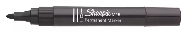 Een Viltstift Sharpie rond M15 1.8mm zwart koop je bij KantoorProfi België BV