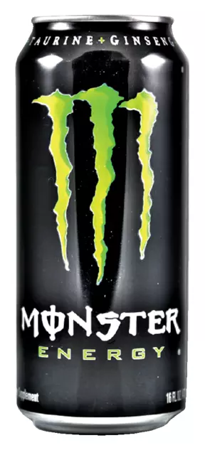 Een Energiedrank Monster blik 500ml koop je bij QuickOffice BV