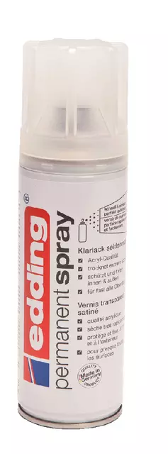 Een Verfspuitbus edding 5200 permanent spray glans blank koop je bij KantoorProfi België BV