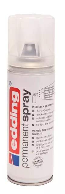 Een Verfspuitbus edding 5200 permanent spray mat blank koop je bij NiceSupplies.nl