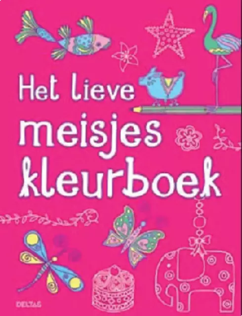 Een Kleurboek Deltas het lieve meisje kleurbooek koop je bij KantoorProfi België BV