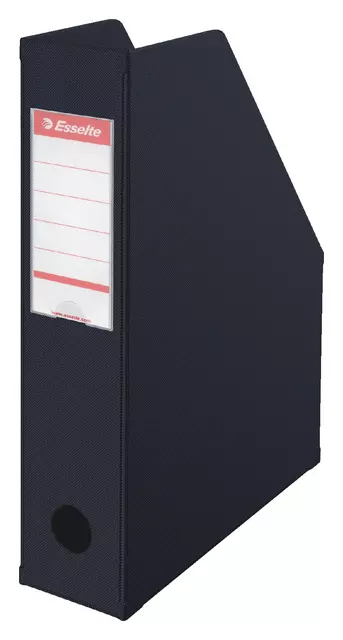 Een Tijdschriftencassette Esselte VIVIDA opvouwbaar A4 zwart koop je bij Goedkope Kantoorbenodigdheden