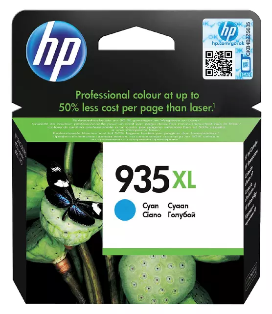 Een Inktcartridge HP C2P24AE 935XL blauw koop je bij Van Leeuwen Boeken- en kantoorartikelen