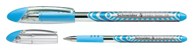 Een Rollerpen Schneider Slider basic extra breed lichtblauw koop je bij MV Kantoortechniek B.V.