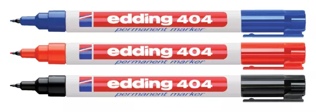 Viltstift edding 404 rond 0.75mm rood